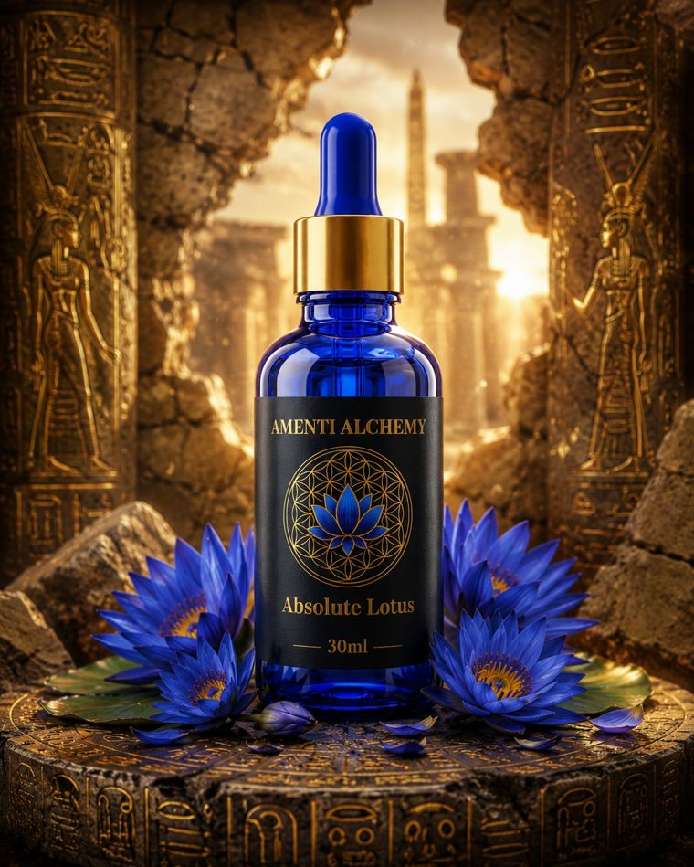 Absolute Lotus Blue Lotus elixir bottle